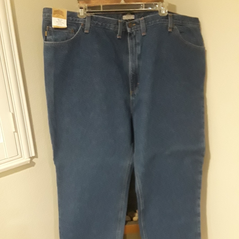 Mens Jeans - Dark Stonewashed - Sz W52 L30